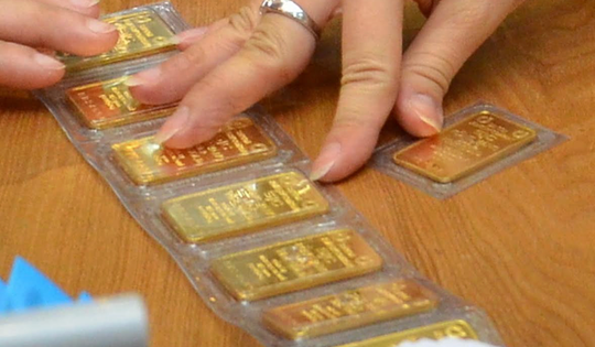 Sáng 24-10, giá vàng miếng SJC, vàng nhẫn tăng hơn 1 triệu đồng/lượng