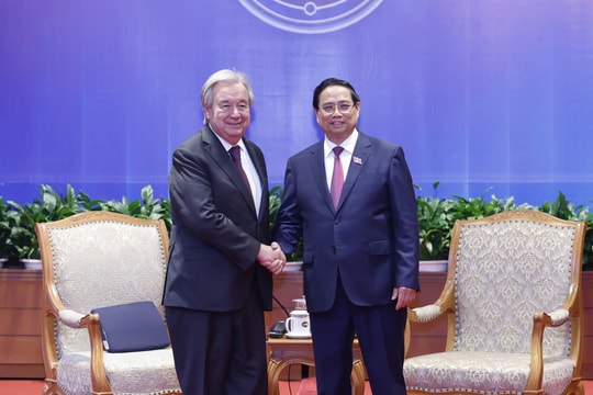 Tổng Thư ký LHQ tin Việt Nam đóng góp xây dựng cấu trúc quan hệ quốc tế mới