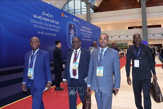 Sáng nay khai mạc Lễ mở ký Công ước Hà Nội về chống tội phạm mạng