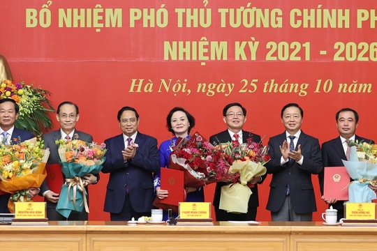 Thủ tướng: Các tân Phó thủ tướng, Bộ trưởng đều bản lĩnh, chuyên môn sâu