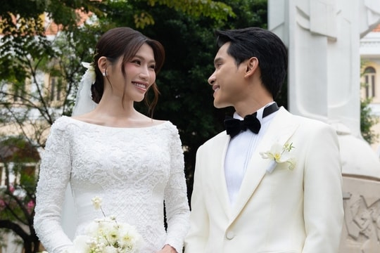 Lễ cưới của Quỳnh Châu và chồng doanh nhân