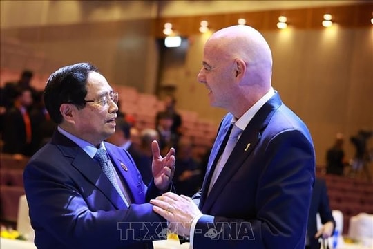 Thủ tướng Phạm Minh Chính dự Lễ ký biên bản ghi nhớ ASEAN - FIFA