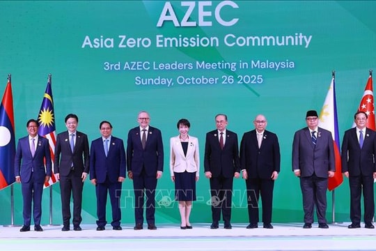 Thủ tướng Phạm Minh Chính tham dự Hội nghị Lãnh đạo Cộng đồng châu Á phát thải ròng bằng 0