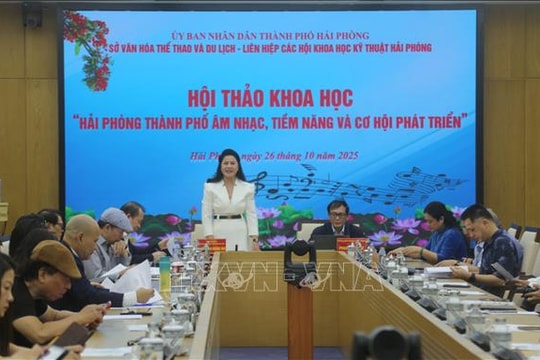 Đưa Hải Phòng trở thành thành phố âm nhạc