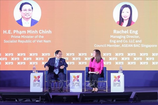 Thủ tướng Phạm Minh Chính dự đối thoại cấp cao tại Hội nghị thượng đỉnh kinh doanh - đầu tư ASEAN