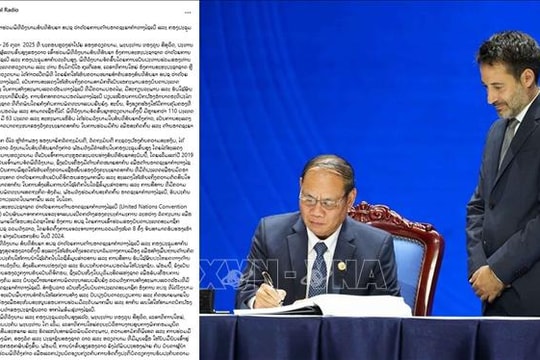 Công ước Hà Nội: Lào, Algeria khẳng định cam kết mạnh mẽ trong nỗ lực toàn cầu chống tội phạm mạng