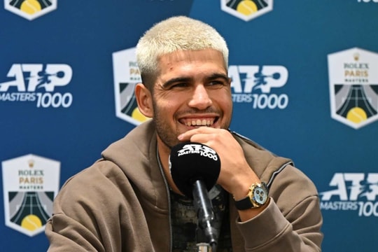 Alcaraz: 'Paris Masters năm nay sẽ rất khác'