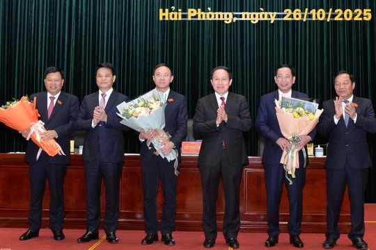 Hải Phòng có thêm hai phó chủ tịch thành phố