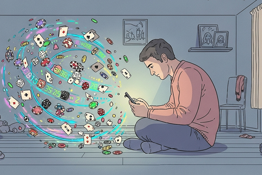 Cuộc đời tôi chính thức 'chấm hết' từ khi ăn được 7 triệu cờ bạc