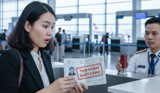 Đang làm thủ tục đi Thụy Sĩ, nữ hành khách “chết đứng” vì lệnh tạm hoãn xuất cảnh