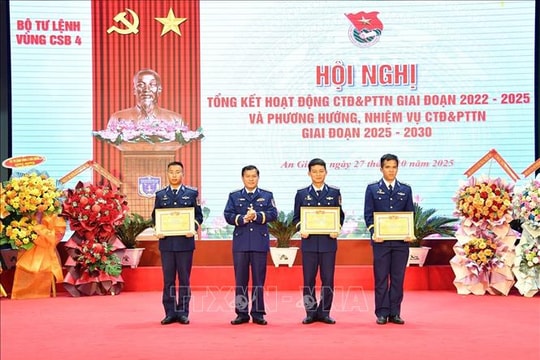 An Giang: Tuổi trẻ Vùng Cảnh sát biển 4 vì chủ quyền biển, đảo Tây Nam Tổ quốc