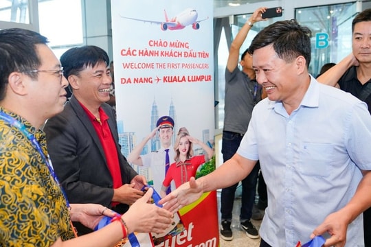 Vietjet khai trương đường bay nối Kuala Lumpur - Đà Nẵng