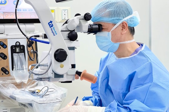 Cườm nước, đục thủy tinh thể làm tăng nhãn áp cụ ông