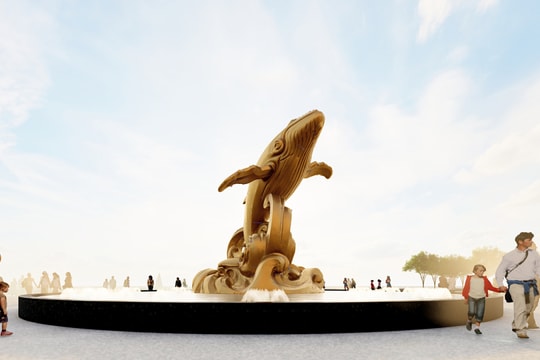 Lắp đặt biểu tượng Cá Ông 50 tỷ đồng ở Bãi Sau Vũng Tàu