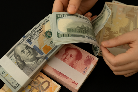 Đồng tiền nào được dùng nhiều thứ hai thế giới?