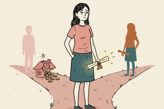 Rồi bạn trai cũng phát hiện tôi qua đêm ở nhà người khác