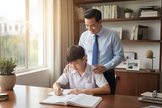 Con tôi học trường công nhưng IELTS 8.0, điểm trung bình 9,5