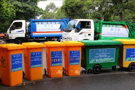 Chưa hình thành thói quen tách riêng rác thải