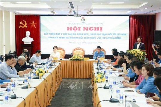 Góp ý dự thảo Văn kiện Đại hội XIV của Đảng: Thể hiện rõ tính hiệu triệu lớn