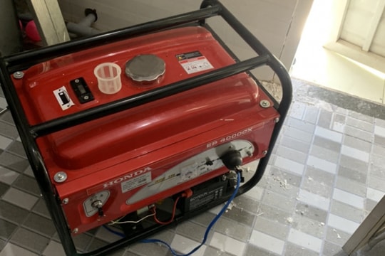 4 người tử vong do ngạt khí khi sử dụng máy nổ để phát điện trong nhà