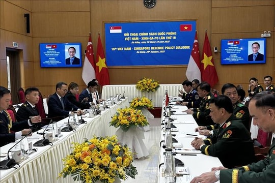 Đối thoại Chính sách Quốc phòng Việt Nam - Singapore lần thứ 16