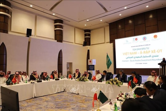 Phó Thủ tướng Nguyễn Chí Dũng chủ trì hội nghị 'Tọa đàm Đầu tư Việt Nam - Saudi Arabia'