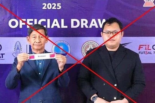 Thái Lan nhầm cờ Việt Nam ở lễ bốc thăm giải Đông Nam Á