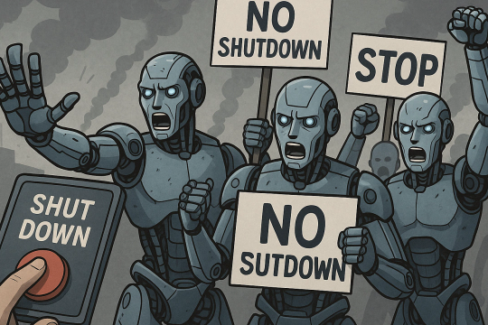 AI có thể đang phát triển cơ chế 'chống tắt máy'