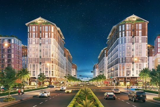 Bộ đôi cao tầng góp phần hoàn thiện diện mạo Flora Avenue Sun Urban City