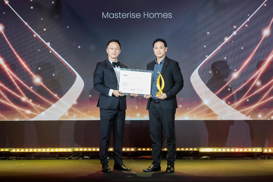 Masterise Homes nhận giải 'Nhà phát triển bất động sản hạng sang tốt nhất'