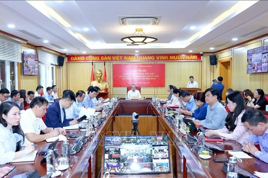 Hội nghị quán triệt một số văn bản mới của Trung ương về công tác tổ chức xây dựng Đảng