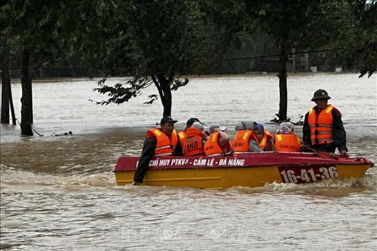 Cập nhật mới nhất ảnh hưởng của mưa lũ: 22.080 người đã sơ tán đến nơi an toàn