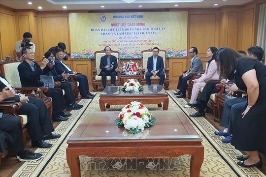 Hợp tác báo chí Việt Nam - Thái Lan để chia sẻ kinh nghiệm chống tin giả