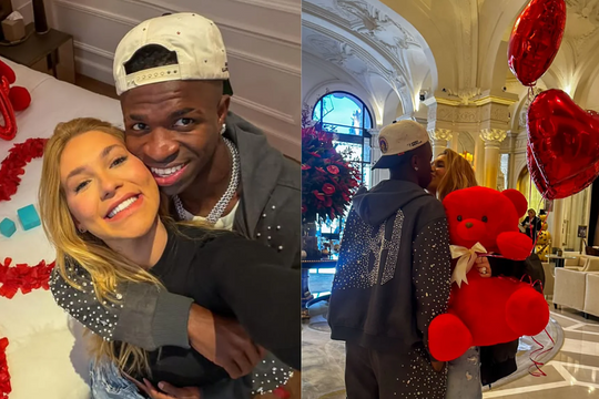 Vinicius công khai chuyện tình với người mẫu hơn tuổi