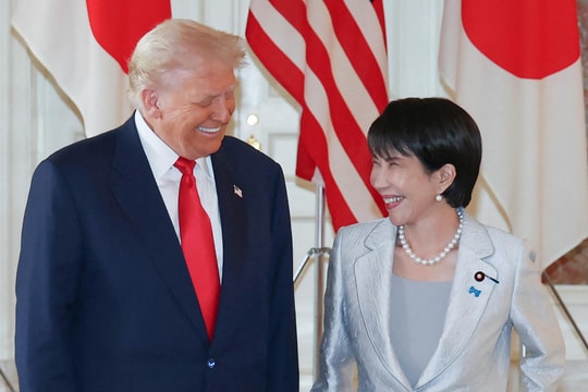 Tân Thủ tướng Nhật dùng gạo Mỹ thết đãi ông Trump