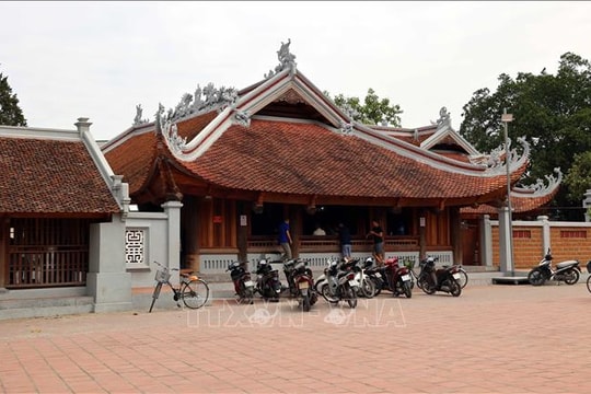 Tháo gỡ vướng mắc để dự án tu bổ đình Hữu Bằng phát huy giá trị