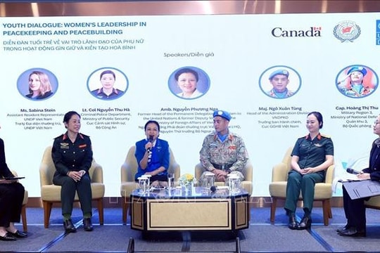 Tăng cường vai trò lãnh đạo của phụ nữ trong hoạt động gìn giữ và kiến tạo hòa bình