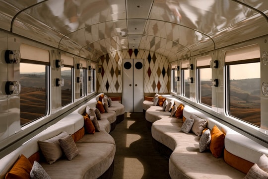 24 giờ trên chuyến tàu xa xỉ của Italy