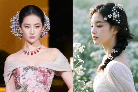 Kiểu tóc 'sao trời lấp lánh' hot nhờ Lưu Diệc Phi