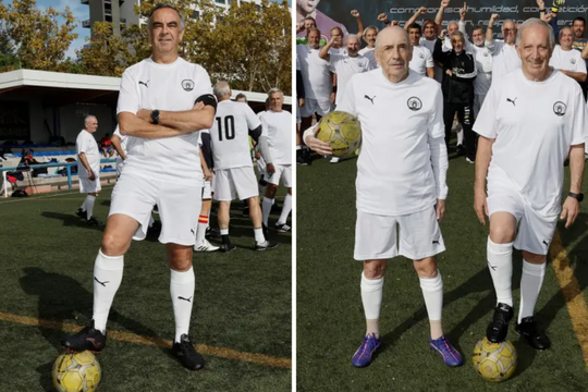 Bóng đá đi bộ - môn thể thao cho các lão niên