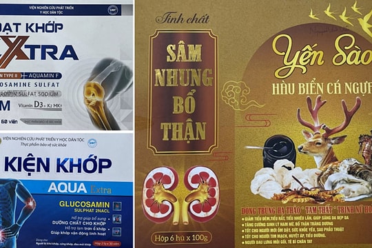 Biến thực phẩm chức năng giá rẻ thành thuốc chữa bệnh