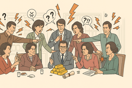 Cậu ruột lật lọng, muốn chiếm hết đất bà ngoại tôi để lại