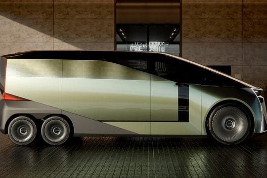 Lexus LS concept - minivan có 6 bánh