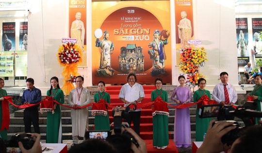 Khai mạc trưng bày chuyên đề “Tượng gốm Sài Gòn xưa - Nghệ thuật và di sản”