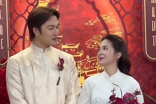 Lễ vu quy của Ngọc Huyền và Đình Tú