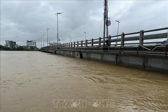 Lũ trên các sông từ Quảng Trị đến Đà Nẵng có khả năng lên lại