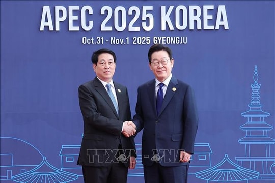 Chủ tịch nước Lương Cường dự Hội nghị Cấp cao APEC lần thứ 32