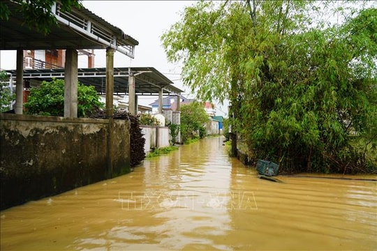 Quảng Trị: Hơn 3.600 nhà dân bị ngập nước do mưa lớn kéo dài
