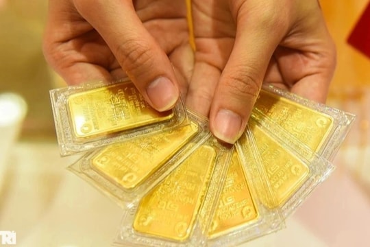 Giá vàng miếng tăng 1,1 triệu đồng/lượng