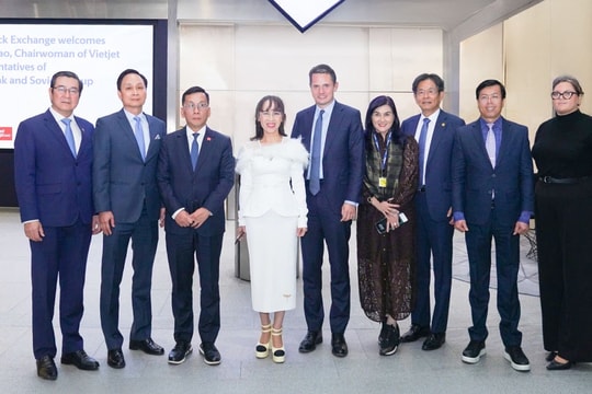 HDBank bàn cơ hội hợp tác cùng Sở Giao dịch Chứng khoán London